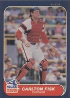 1986 Fleer - Carlton Fisk #204