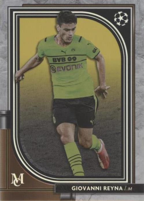 2021-22 Topps Museum Collection UCL Giovanni Reyna #26