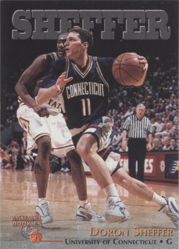 1996 Score Board Basketball Rookies - Doron Sheffer #39