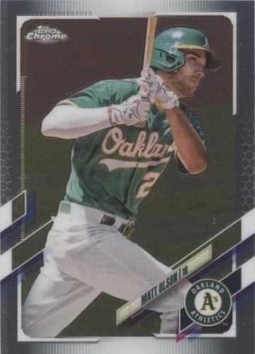 2021 Topps Chrome - Matt Olson #48