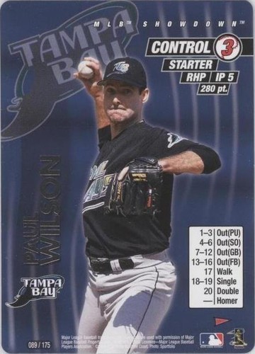 2001 MLB Showdown Pennant Run - Paul Wilson #089