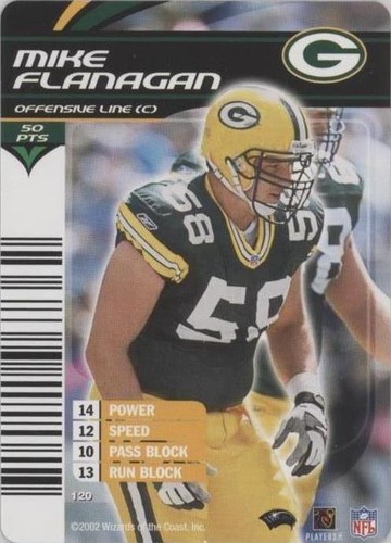 2002-03 NFL Showdown Mike Flanagan #120