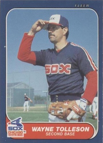 1986 Fleer Update - Wayne Tolleson #U-118