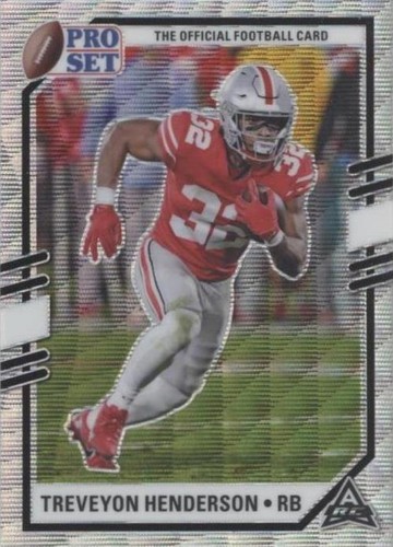 2022 Leaf Pro Set Draft Treveyon Henderson #PSB-TH1