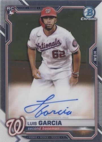 2021 Bowman - Luis Garcia #CRA-LG