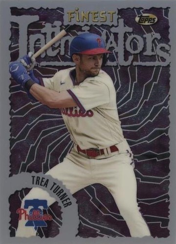 2023 Topps Finest Trea Turner /100 X 2 | eBay