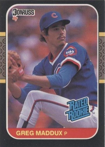 スポーツ選手 87 fleer update greg maddux rc!.! Amazon.com: 1987 Fleer Update Greg Maddux Rookie Baseball
