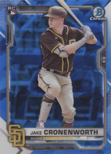 2021 Bowman Chrome Sapphire Edition - Jake Cronenworth #68