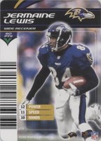 2002-03 NFL Showdown Jermaine Lewis #028