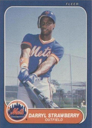 1986 Fleer - Darryl Strawberry #96