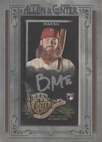 2022 Topps Allen & Ginter X - Brandon Marsh #MA-BMA