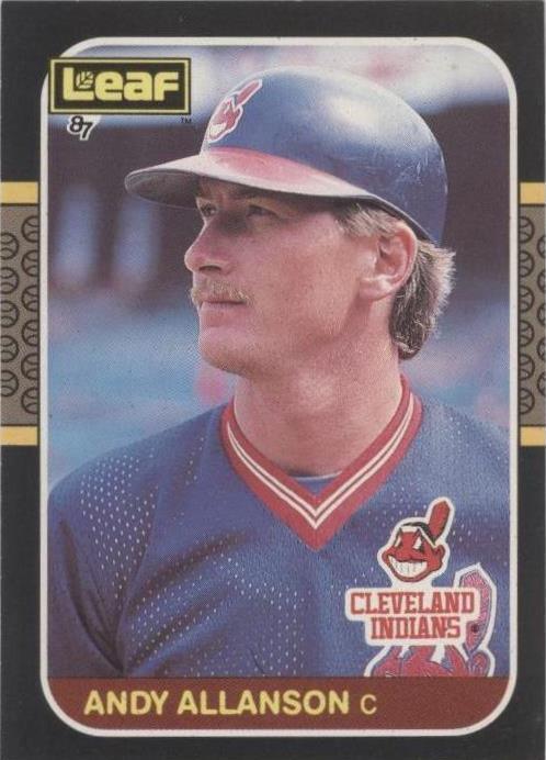 1987 Leaf Canadian - Andy Allanson #102