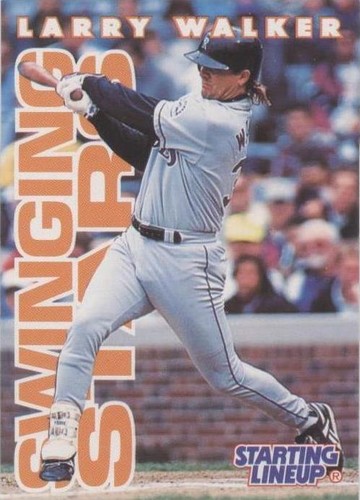 1996 Starting Lineup Cards - Larry Walker #527-283