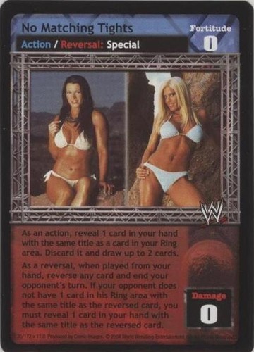 2004 WWE Raw Deal Trading Card Game - Tara Torrie Wilson #35/172 V11