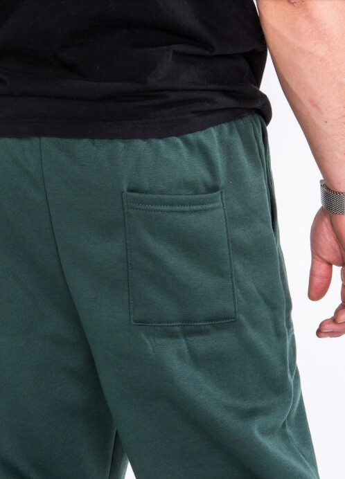 MEN SWEATPANTS FLEECE ACTIVE WORKOUT GYM SPORT 3 pocket  SWEAT PANTS SIZE S-5XL 