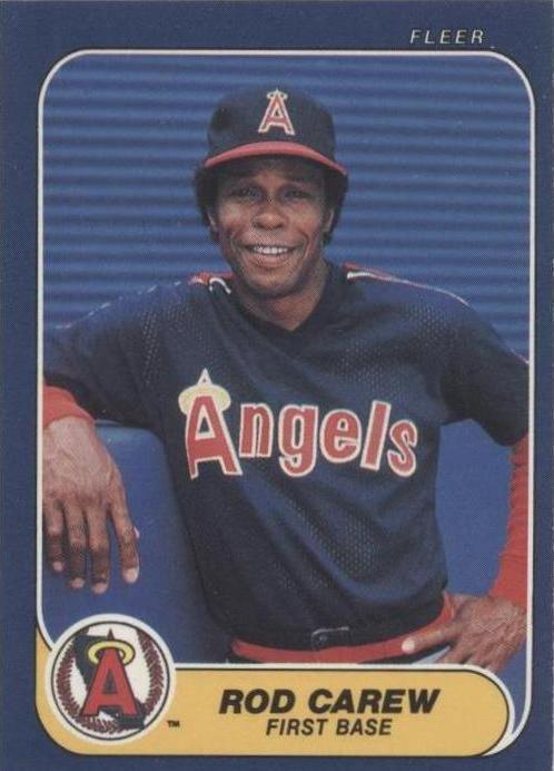 Fleer 1986 - Rod Carew #151