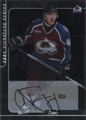 2000-01 In the Game Be A Player Signature Series - Alex Tanguay #120