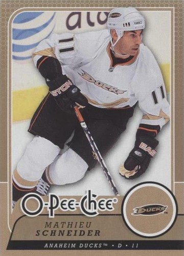 2008-09 O-Pee-Chee - Mathieu Schneider #113