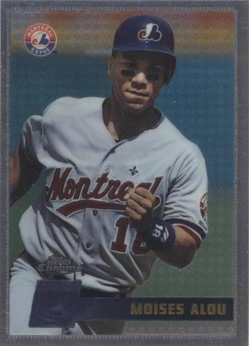1996 Topps Chrome - Moises Alou #123