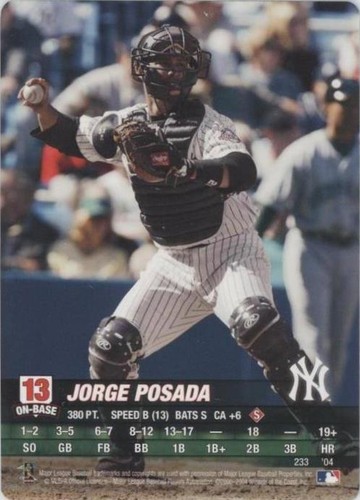 2004 MLB Showdown - Jorge Posada #233