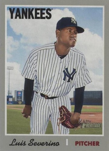 2019 Topps Heritage - Luis Severino #416