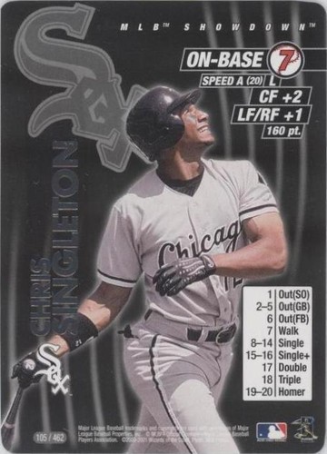 2001 MLB Showdown - Chris Singleton #105