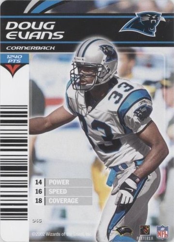 2002-03 NFL Showdown Doug Evans #046