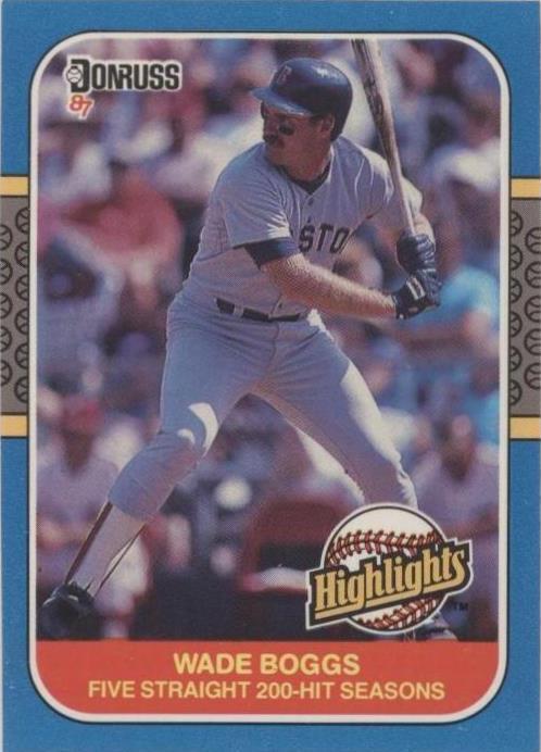 Donruss Highlights 1987 - Wade Boggs #44