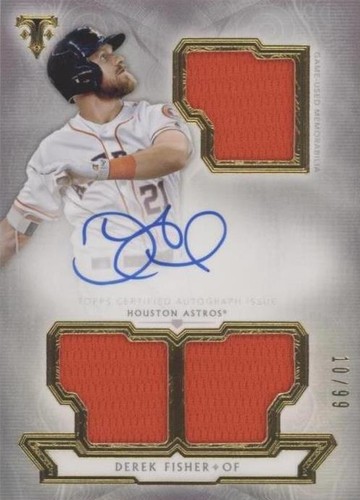 2018 Topps Triple Threads - Derek Fisher #RFPAR-DF