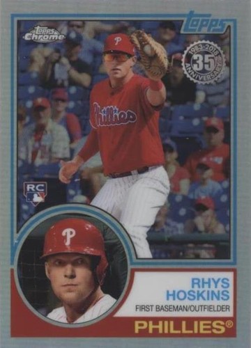 2018 Topps Chrome - Rhys Hoskins #83T-21