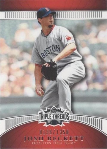 2010 Topps Triple Threads - Josh Beckett #47