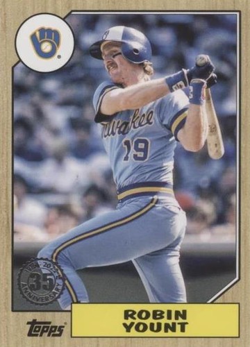 2022 Topps Series 1 - Robin Yount #T87-54