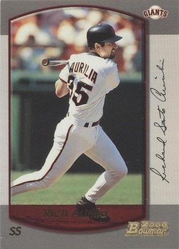 2000 Bowman Chrome Retro/Future Refractors #46 Rich Aurilia 064-S