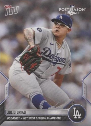 2022 Topps Now - Julio Urias #PS-8