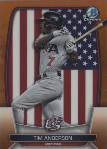 2023 Bowman Chrome - Tim Anderson #WBC-81