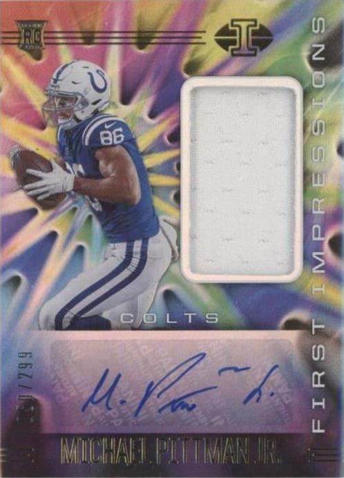 2020 Panini Illusions Michael Pittman Jr. #119