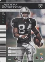 2001-02 NFL Showdown 1st & Goal Jerry Porter #066