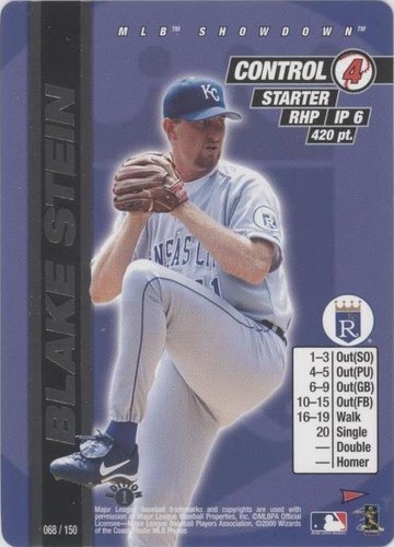 2000 MLB Showdown Pennant Run - Blake Stein #068