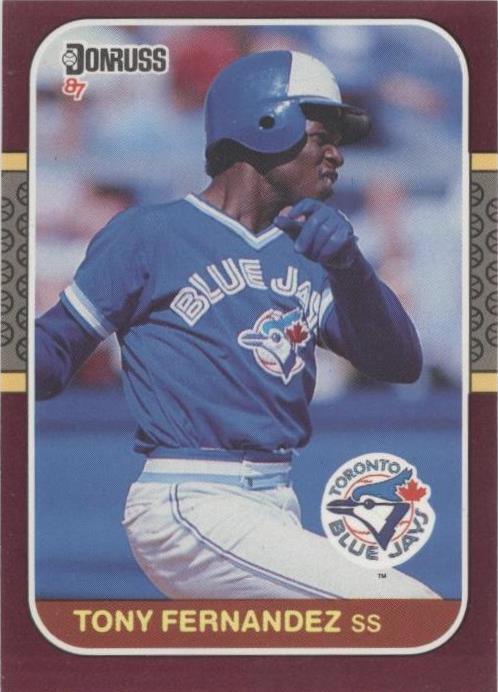 Donruss Opening Day 1987 - Tony Fernández #35
