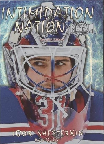 2020-21 Skybox Metal Universe - Igor Shesterkin #IN-1