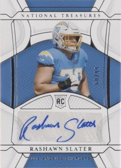 2021 Panini National Treasures Rashawn Slater #155