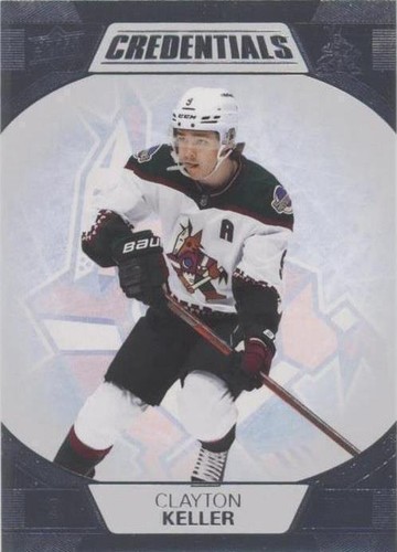 2022-23 Upper Deck Credentials - Clayton Keller #4