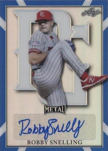 2021 Leaf Perfect Game All-American Classic - Robby Snelling #BA-RS1