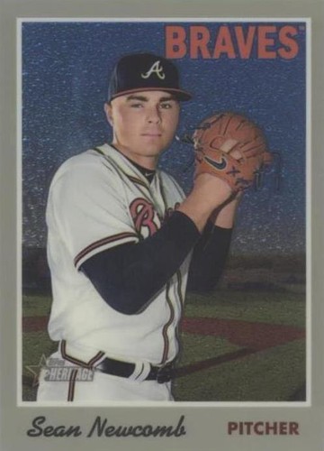 2019 Topps Heritage - Sean Newcomb #THC-17