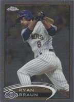 2012 Topps Chrome - Ryan Braun #117
