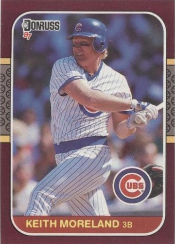 1987 Donruss Opening Day - Keith Moreland #71