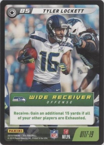 2019 Panini NFL Five TCG Tyler Lockett #U117-19