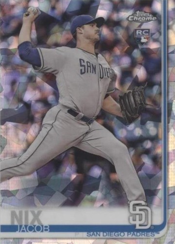 2019 Topps Chrome Sapphire Edition - Jacob Nix #33
