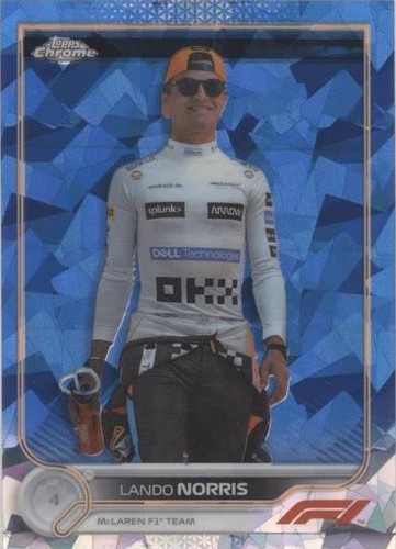 2022 Topps Chrome Sapphire Edition Formula 1 - Lando Norris #36