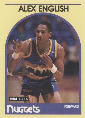 1989-90 NBA Hoops Superstars - Alex English #26